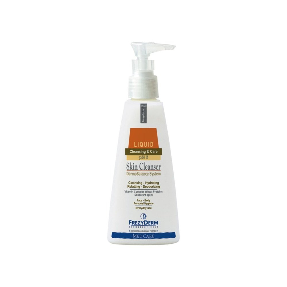 Frezyderm Skin Face & Body Cleanser - Gentle Formula for All Skin Types | 125ml