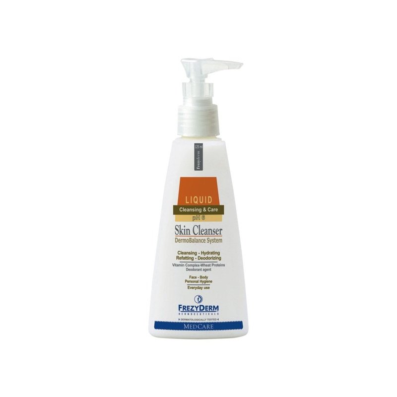 Frezyderm Skin Face & Body Cleanser - Gentle Formula for All Skin Types | 125ml