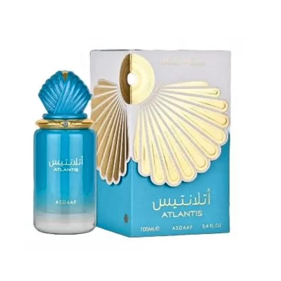 Asdaaf Atlantis blue by Lattafa for Men - 3.4 oz EDP Spray