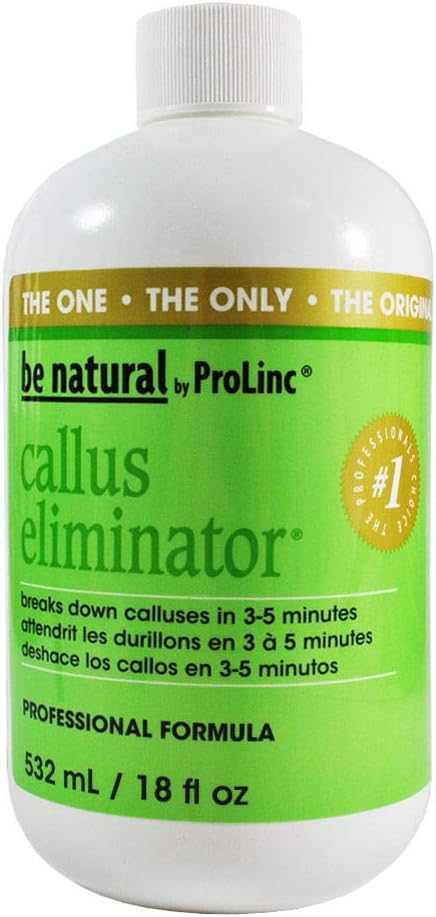 Prolinc Be Natural Callus Eliminator - 18 Oz | Smooth Feet Treatment