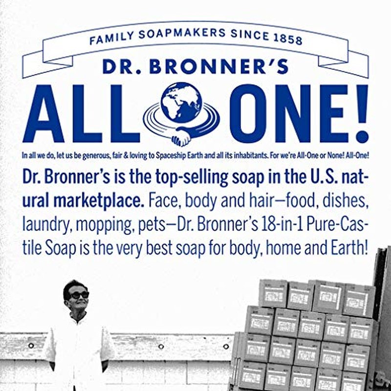 Dr. Bronner's - Organic Lotion (8 oz Variety Pack) Peppermint, Lavender Coconut, Orange Lavender, & Patchouli Lime - Body Lotion & Moisturizer, Organic, Soothing for Hands, Face & Body | 4 Count