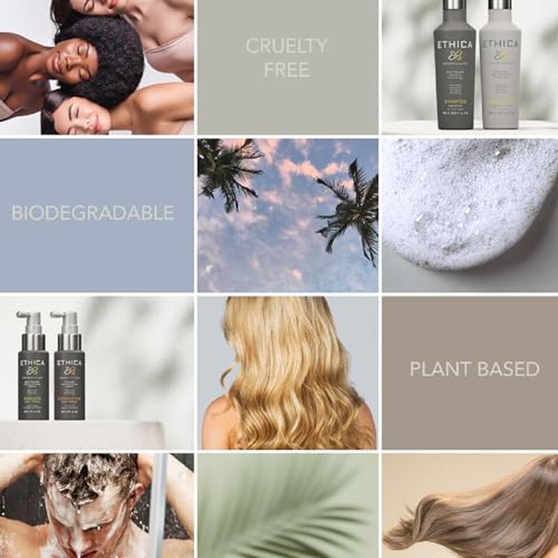 Ethica Beauty Professional Conditioner. Deep Conditioning, Volumizing, & Hydrating. Promotes Strong Healthy Hair, Scalp Health, and Hair Growth, 32 oz