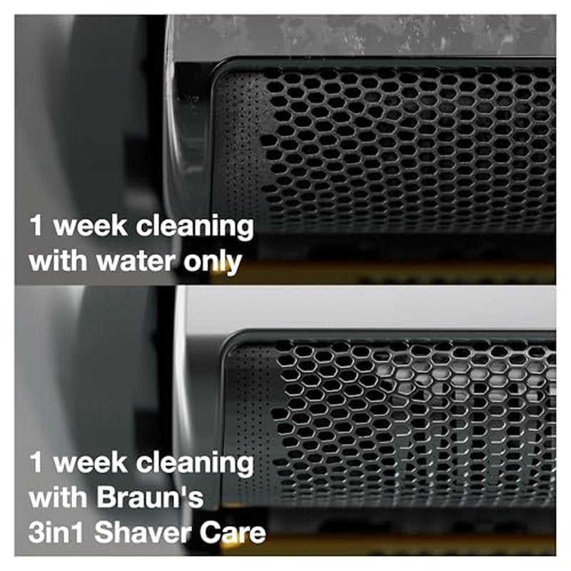 Braun Clean & Renew Refill Cartridges CCR, Replacement Shaver Cleaner Solution for Clean&Charge Cleaning System, Pack of 6