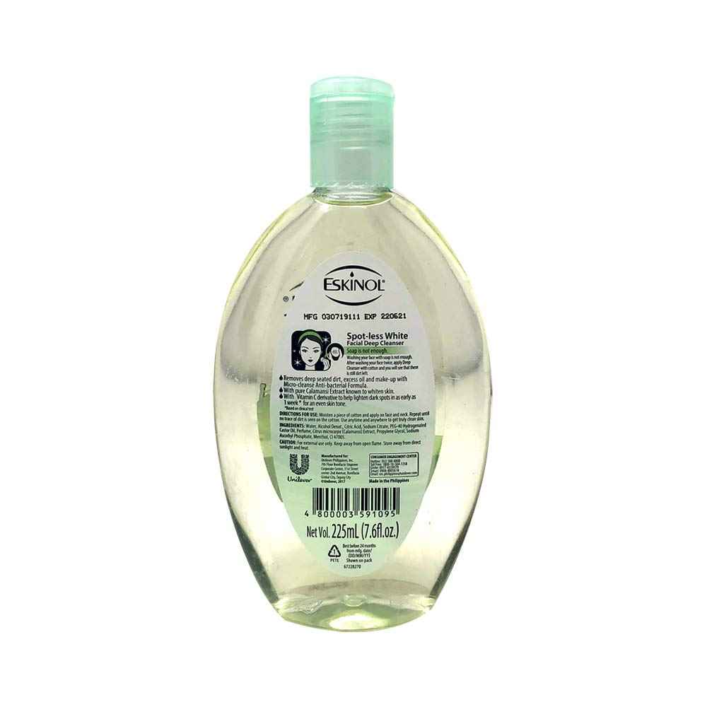 Eskinol Naturals Calamansi Facial Cleanser 7.6 Oz - 225 ml Bottle