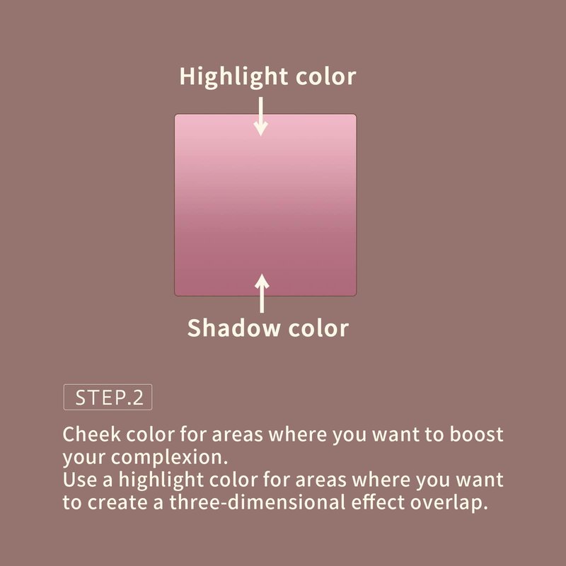 MilleFée Angel Gradation Blushes 5g Long Wear Shimmer Millefee Powder Palette for Beauty Cheek (03 Love the Sentinel)