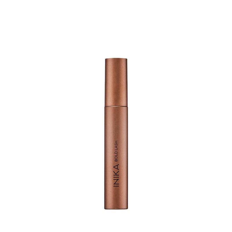 INIKA Organic Bold Lash Mascara, Vegan and Non-Toxic, Amplifies Lashes for Volume and Length, with Conditioning Natural Ingredients and Pure Mineral Pigments, Cruelty-Free, 0.43 fl oz / 13ml BLACK