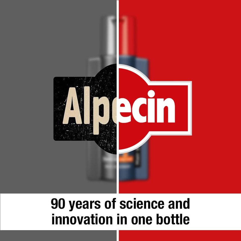 Alpecin C1 Caffeine Shampoo 12.68 fl oz (Pack of 2) I Hair Performance Enhancer I Promotes Natural Hair Growth and Thickness I Energizes Scalp