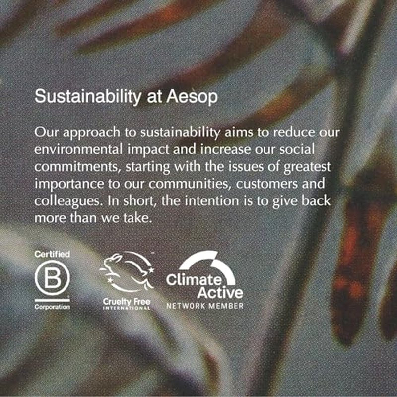 Aesop Shampoo + Refill | Soften Hair, Restore Shine | Bergamot Rind, Frankincense, Cedar Atlas | 16.9 oz / 500 mL (Pack of 2)