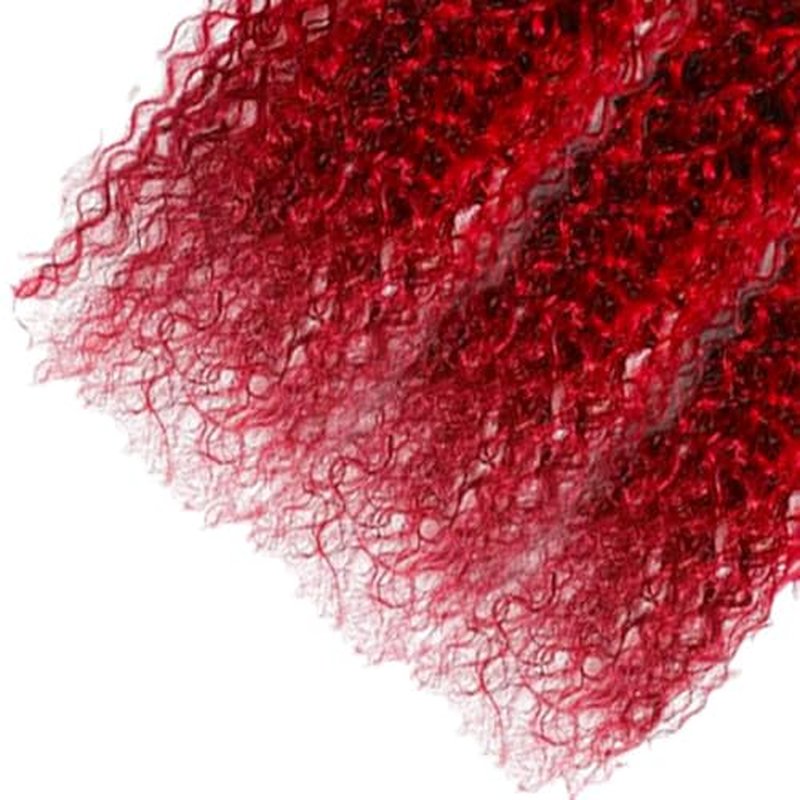 Red Human Hair Bundles 26 28 30 Inch Jerry Curly Bundles Human Hair Unprocessed 11A Brazilian Virgin Hair Weave 3 Bundles for Black Women