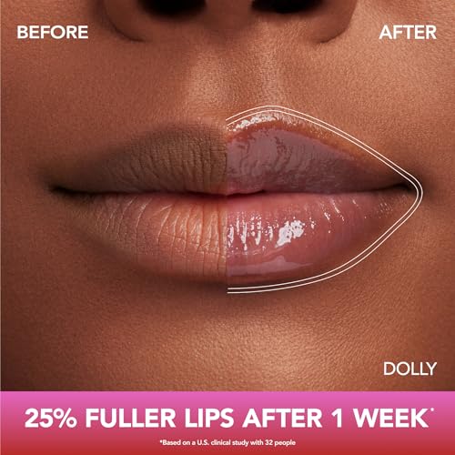 BUXOM Full-On Plumping Glossy Lip Oil, Nourishing & Hydrating Tinted Lip Gloss, Juicy High-Shine Finish, Non-Sticky Formula, Cruelty-Free