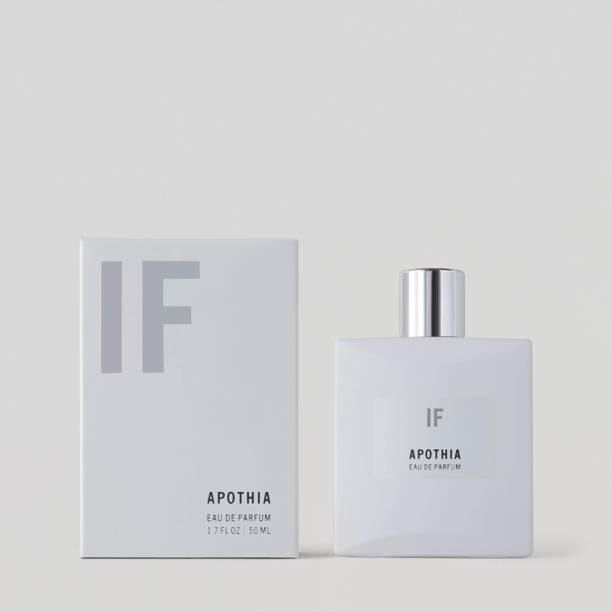 APOTHIA Eau de Parfum | IF | Bergamot, Gardenia, Tuberose, White Jasmine & Musk | Clean, Long Lasting Perfume for Women | Non-Toxic, Cruelty Free Fragrance | 50 ml