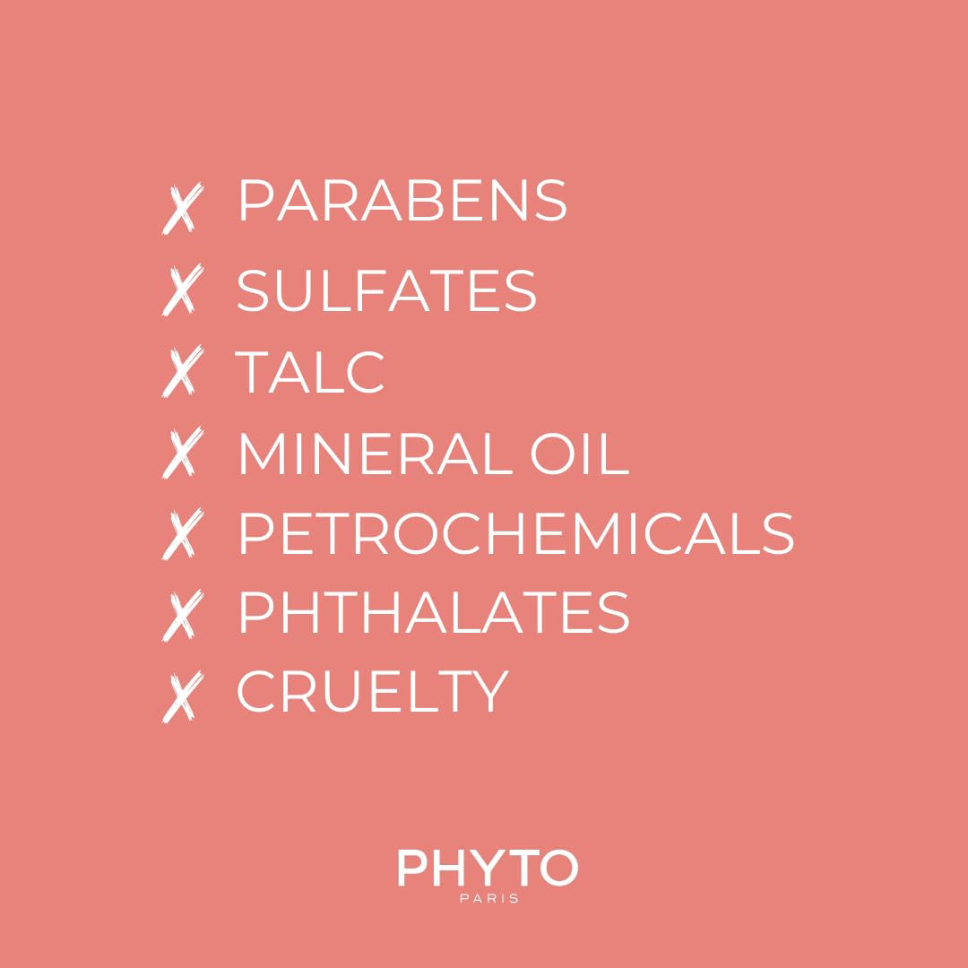 PHYTO Phytodéfrisant Botanical Smoothing Balm | Marshmallow, Sage & Chamomile Extracts | Tames Frizz, Smooths Unruly Hair Before Blow-Dry | Made in France | 4.4 fl oz