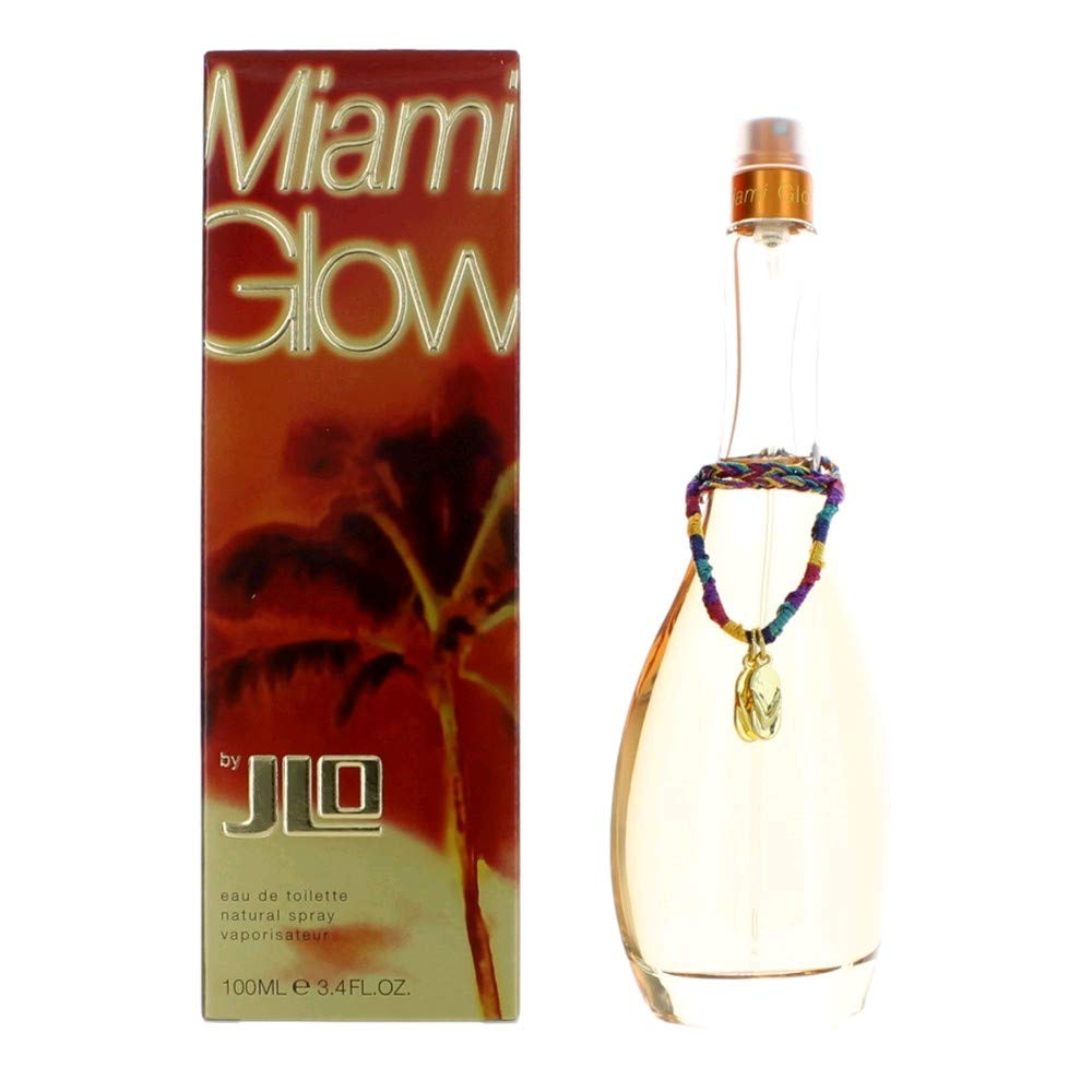Miami Glow Eau De Toilette Spray for Women - 3.4 oz | Fresh Citrus & Floral Fragrance