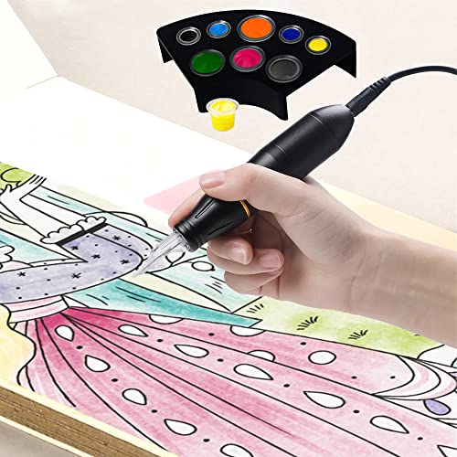 302PCS Tatoo Ink Caps with 300 Tatoo Ink Cups Mixed Size and 2 Ink Cap Holder for Tatoo Ink Tatoo Accessory Tatoo Supplies