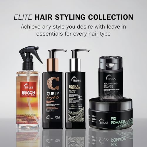 TRUSS Beach Waves - Texturizing Styling Spray for Hair to Achieve The Perfect Natural Beach Wave Effect - All Hair Types (8.79oz)