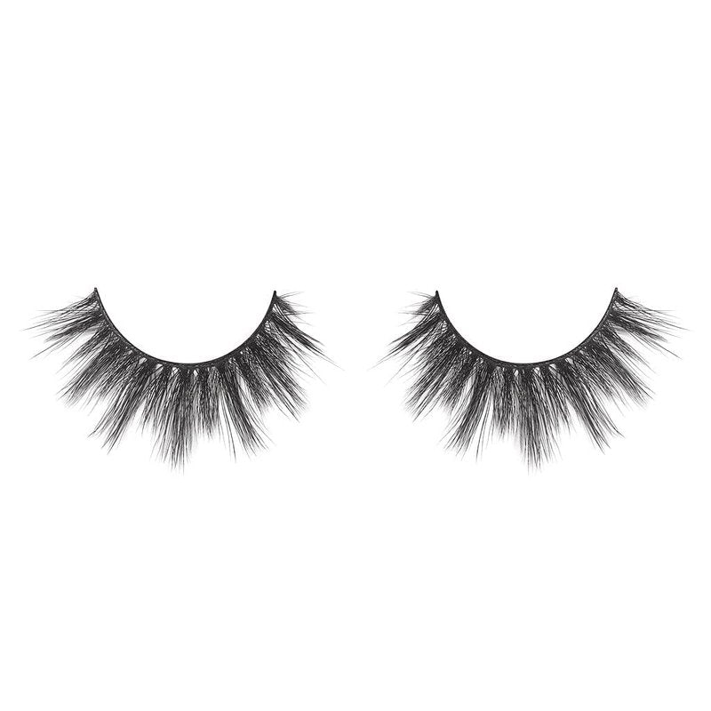 Lilly Lashes 3D Mykonos Faux Mink Strip Eyelashes, False Eyelashes Dramatic Look, Reusable False Lashes, Fake Lashes Pack, Lash Strips with Luxury Silk Like Fibers, No Lash Glue Included