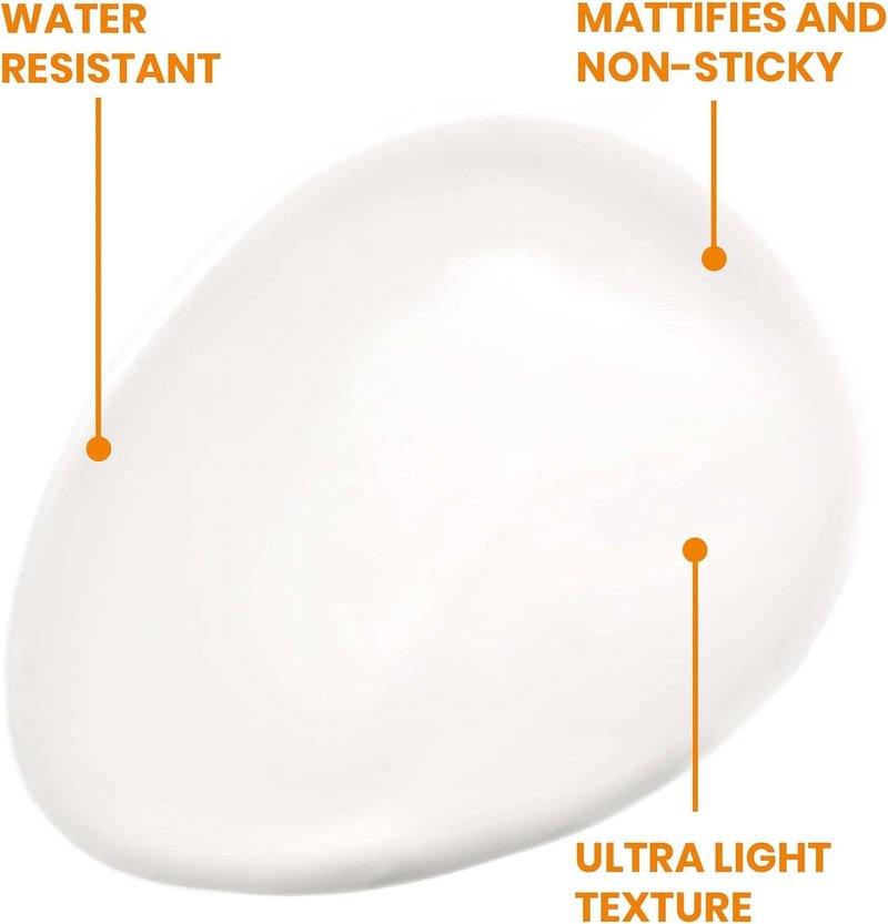 Clean Solaire SPF 50 Facial Sunscreen β For Face and Neck, Oily and Acne-Prone Skin, Sebum-Regulating, Antioxidant Protection, Broad-Spectrum UVA/UVB, Non-comedogenic, Water Resistant, 1.7 Fl Oz
