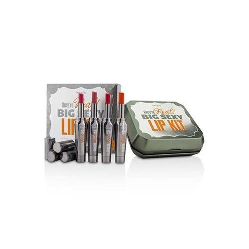 Benefit They're Real! Big Sexy Lip Kit - 4 Vibrant Shades for Luscious Lips | 4x0.75g