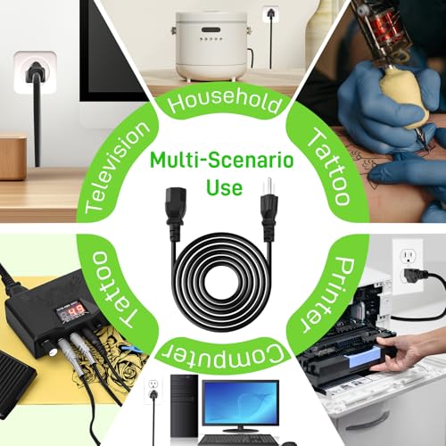 ATOMUS Tattoo Transfer Machine Power Cord US Plug