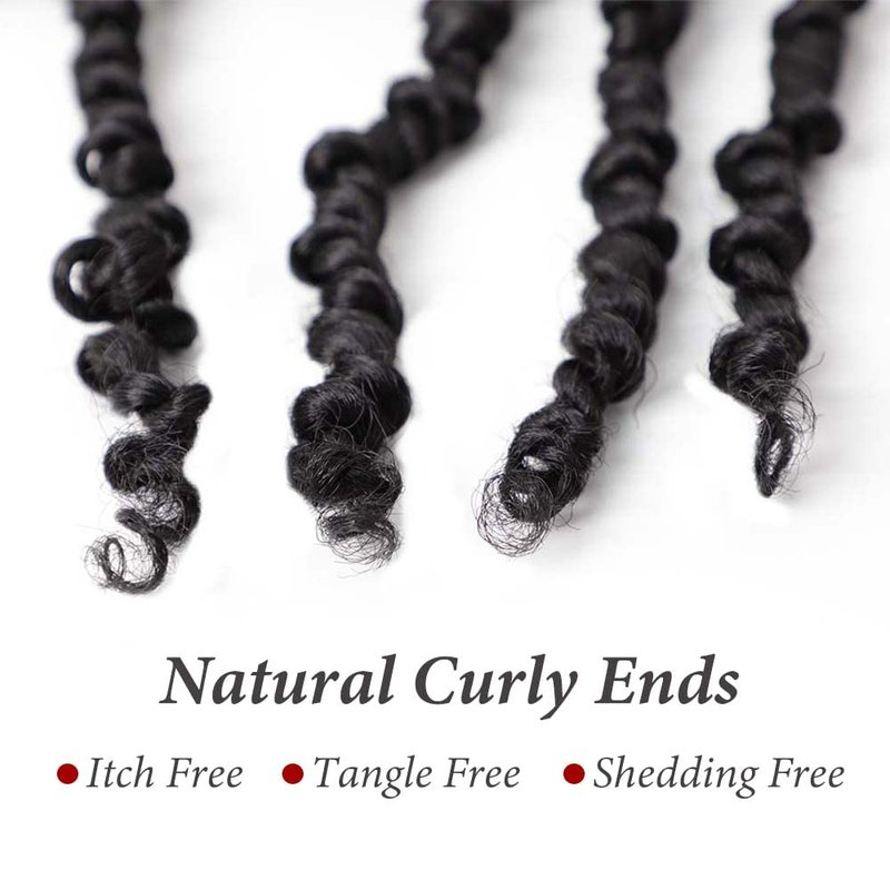VIOLET Passion Twist Crochet Hair 6 Inch 9 Packs Natural Black Passion Twist Hair Short Twist Hair Prelooped Crochet Hair for Black Women(1B,6 Inch,9 Packs)