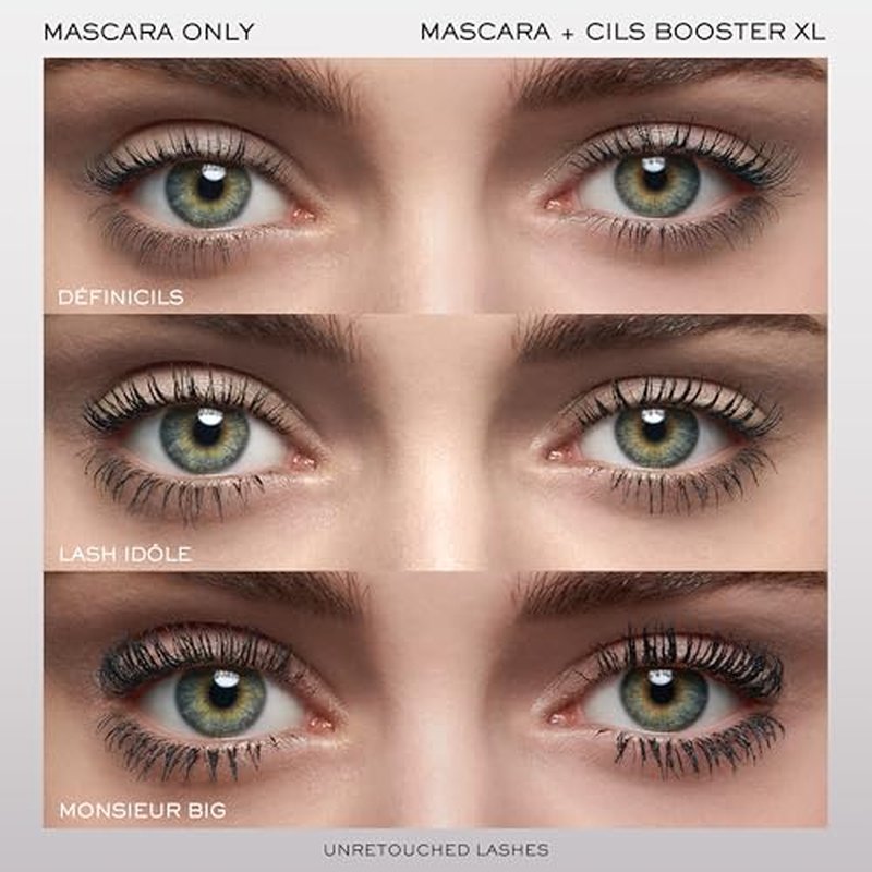 Lanc?me Lash Id?le x Cils Booster XL Mascara Gift Set - Full Size Lash Id?le Mascara 0.27 Fl Oz, Travel Size Cils XL Enhancing Lash Primer 0.13 Fl Oz. and Mini Id?le Mascara 0.08 Fl Oz.