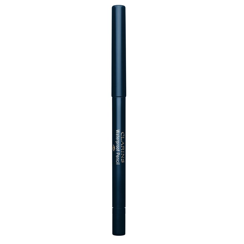 Clarins Waterproof Eye Pencil | Award-Winning | Highly Pigmented and Long-Wearing | Includes Retractable Tip, Built-In Sharpener and Smudger For Smoky Eye Looks | 0.01 Ounces