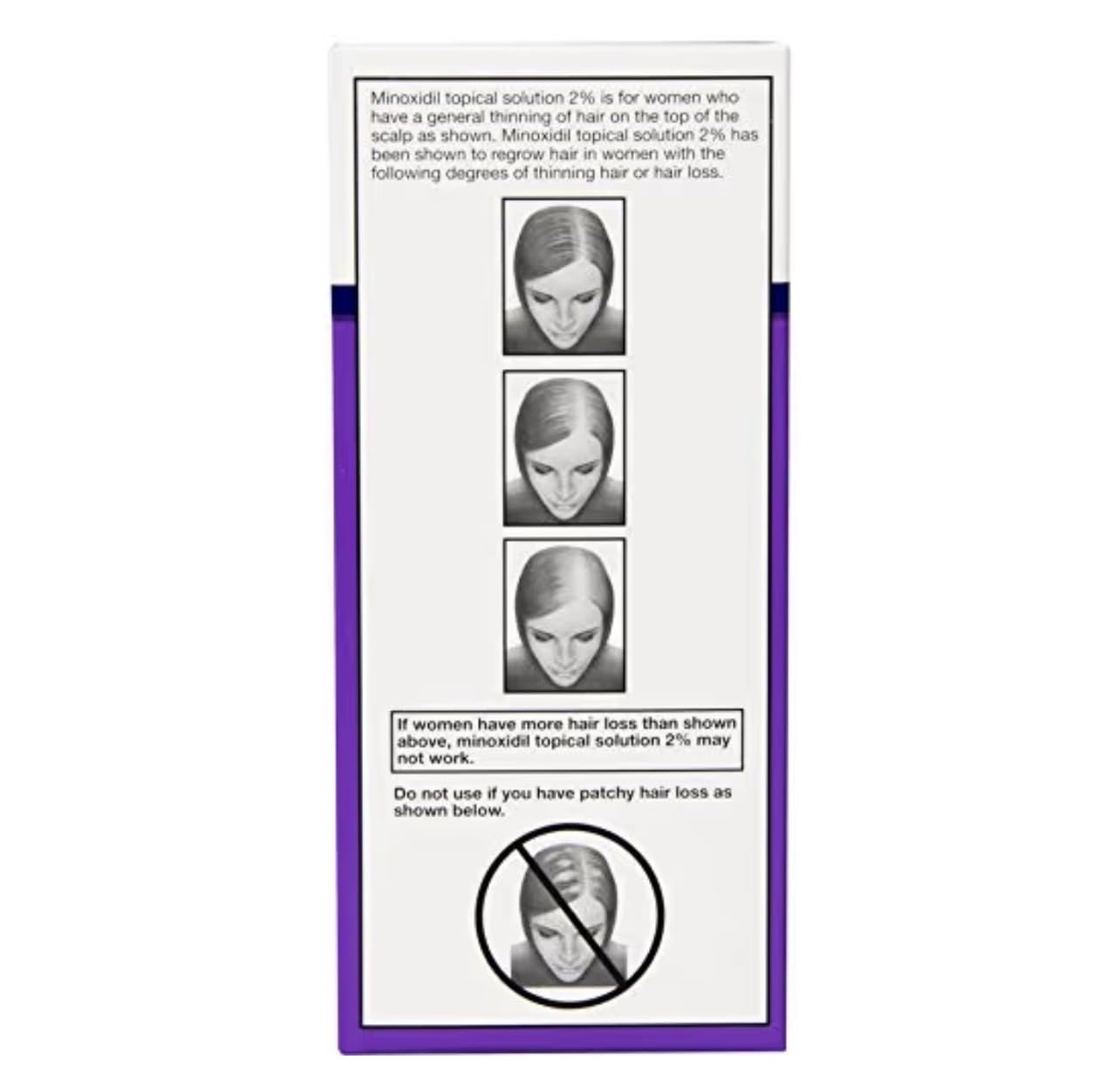 Equate Hair Regrowth Topical Solution for Women, 3ct