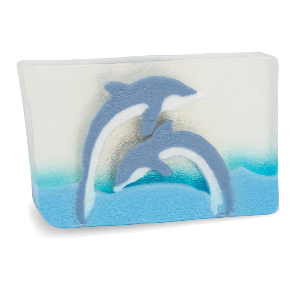 Dueling Dolphins Soap Loaf - Primal Elements 5.5 lb Artisan Soap for Luxurious Bathing