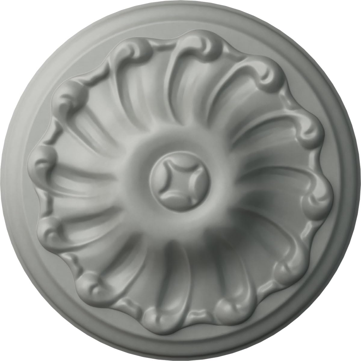 Ekena Millwork ROS05X05MU Mullin Round Rosette, 5 7/8"OD x 1 5/8"P, Primed