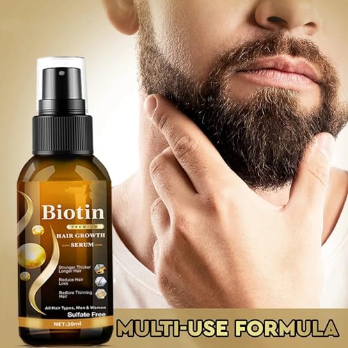 Biotin Hair Growth Serum£¬Hair Growth Spray Containing Ginseng Root Extract and Ginger Root Extract£¬Moisturizes the scalp, strengthens hair follicles, prevents hair loss, and promotes hair growth.