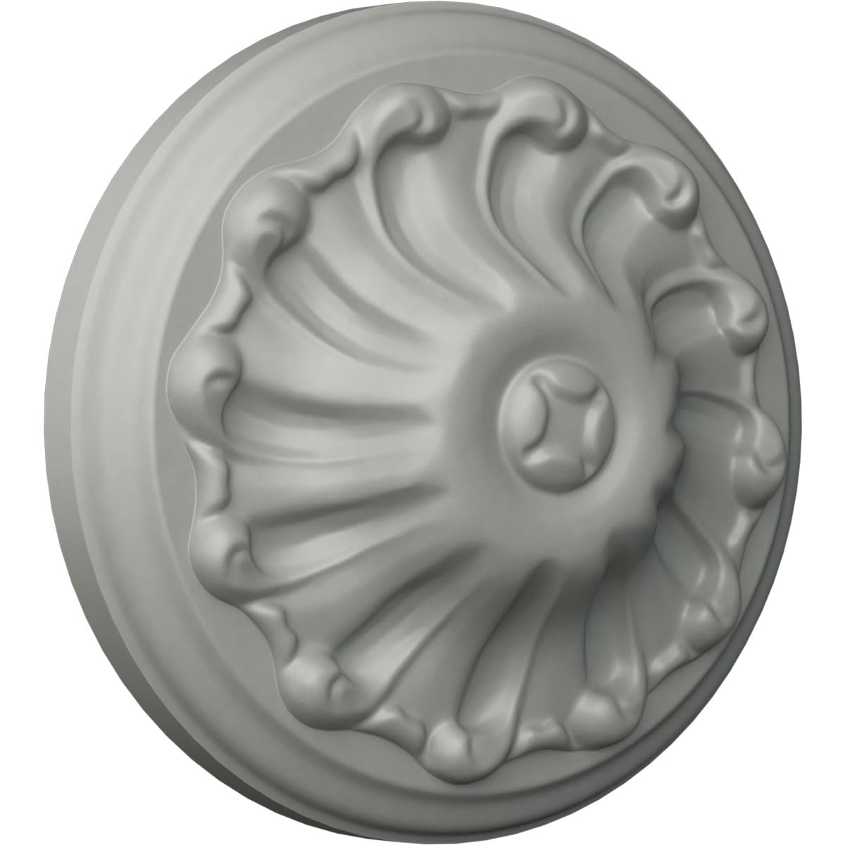 Ekena Millwork ROS05X05MU Mullin Round Rosette, 5 7/8"OD x 1 5/8"P, Primed