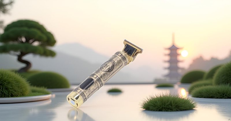 Alomejor Hair Trimmer with LCD Display, USB Charging, Alloy Body, 4 Comb Attachments, Portable, for Travel and Business