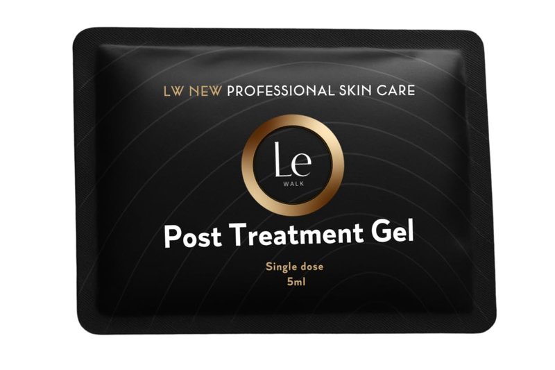 LE WALK Single-Dose Face and Body Peel β 3-Step Exfoliation Kit with Natural Algae | Skin Renewal in 7 Days | Includes Cleansing Gel and Post-Treatment Gel