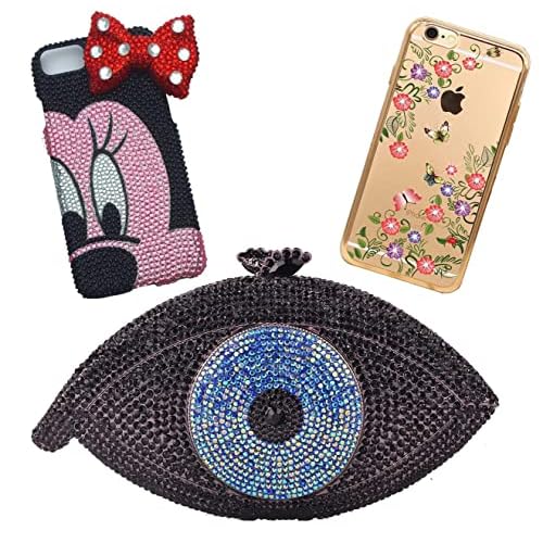 3000 Pieces SS12 3mm Flatback Rhinestones Clear Glass Round Gems Crystals for Nail Art DIY Crafts Clothes Shoes Bags £¨Dark Purple£©