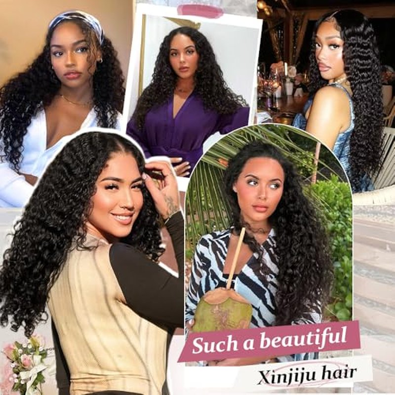 Glueless Wigs Human Hair Pre Plucked Pre Cut 5X5 Deep Wave Lace Front Wigs Human Hair for Women 22 Inch Hd Lace Frontal Natural Hairline Wear and Go 180% Density