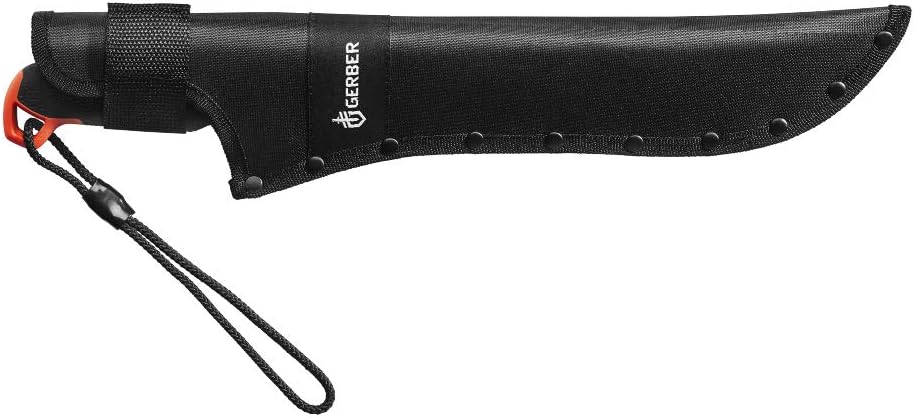Gerber Gear Compact Clearpath Machete - Durable Black Blade for Outdoor Survival
