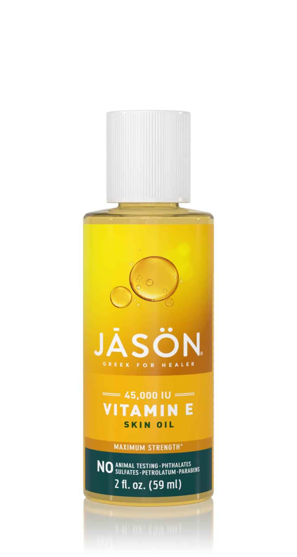 JASON Vitamin E Skin Oils Bundle, 45,000 IU 2 Oz and 5,000 IU 4 Oz