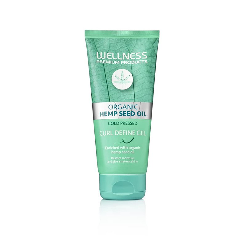 Wellness Organic Hemp Seed Oil Curl Define Gel Unisex Gel 6.3 oz