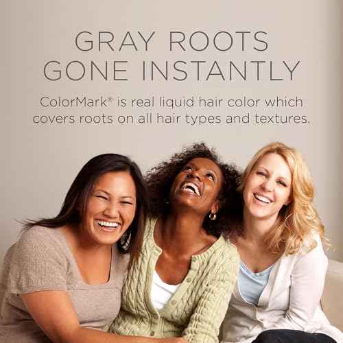 ColorMark Pro Ash Blonde Liquid Gray Root Touch Up Wand Applicator, Real Hair Color