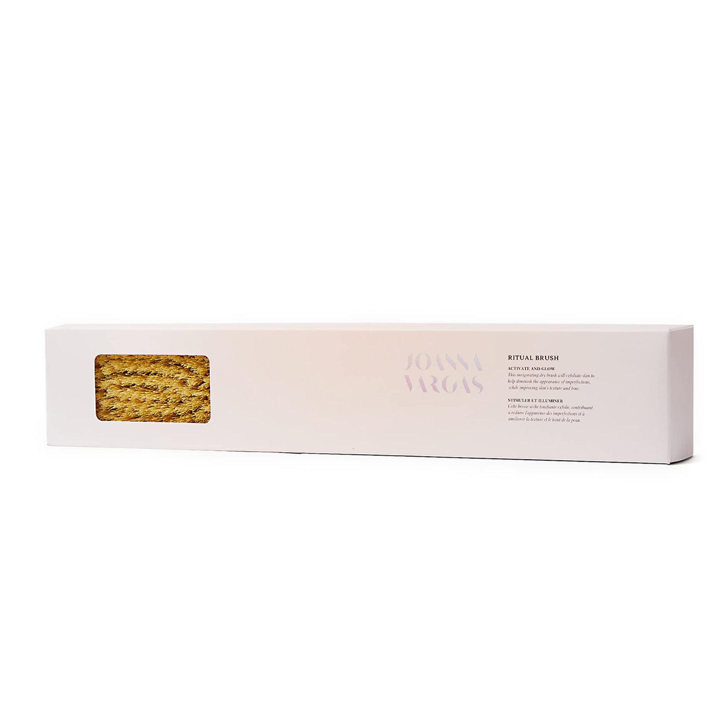 Joanna Vargas Ritual Brush. Natural Dry Brush to Stimulate Lymphatic System and Gently Exfoliate. Eco-Friendly Tool Safe for Whole Body