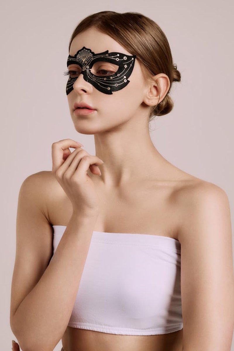 KISS MUSES X Prossence Eye Lifting Mask – 7 Pack (8 mL Each) | Firming & Revitalizing Under Eye Treatment for Puffiness, Fine Lines & Dark Circles | Peptides + Fig Extract