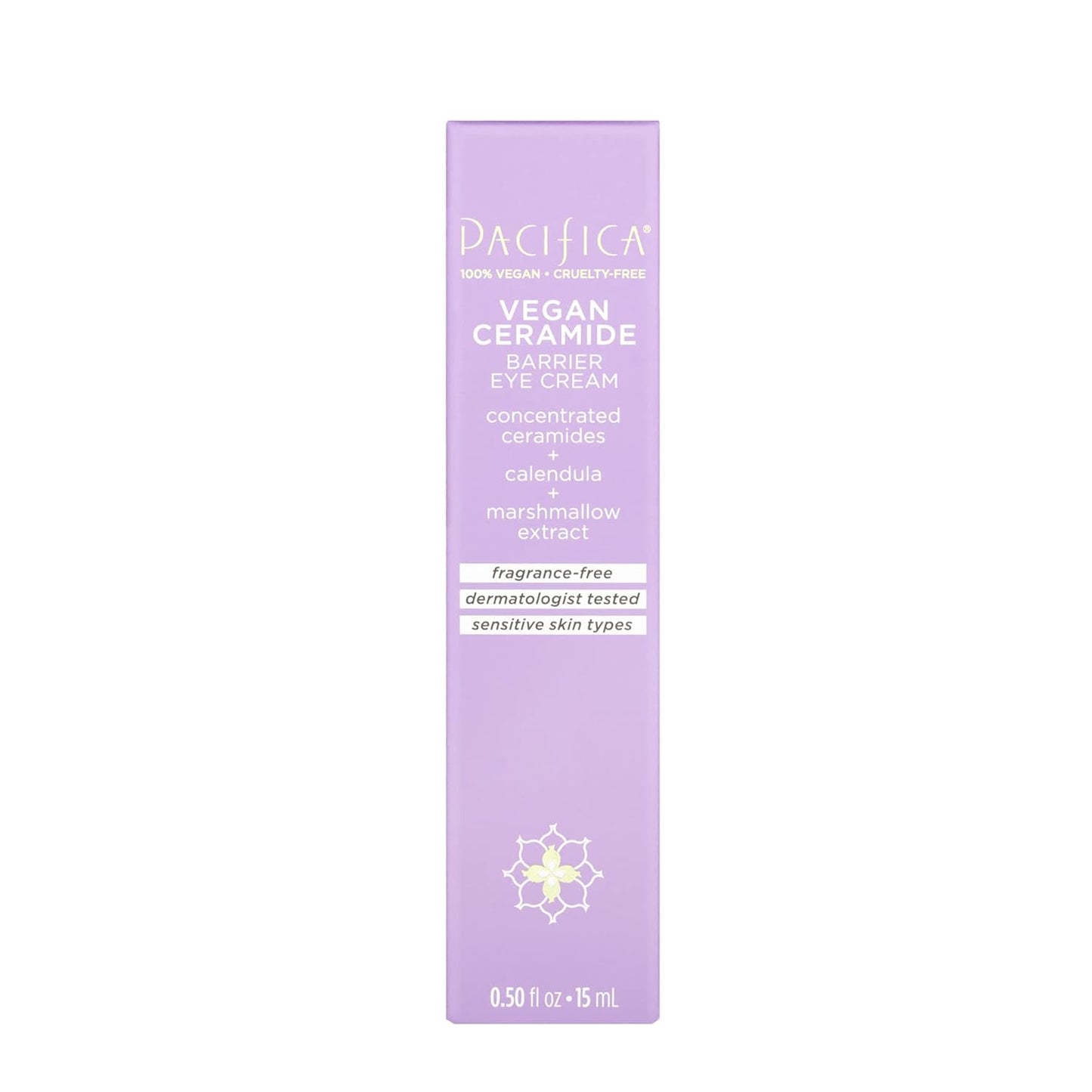 Pacifica Glow Baby Brightening Eye Cream – Vitamin C Under Eye Cream for Dark Circles & Puffiness, Caffeine-Infused Eye Brightener for Tired Eyes Fragrance-Free 0.5 oz Clean Vegan Dermatologist Tested