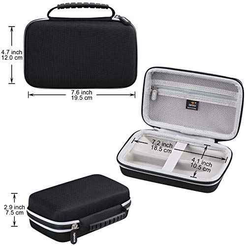 Aproca Hard Storage Portable Case, for Andis 74150 GTX-EXO / 74055/74000 Professional Cord/Cordless Lithium-ion Electric Beard & Hair Trimmer