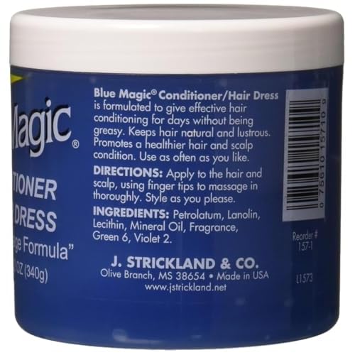 Blue Magic Conditioner Hair Dress, The Original, 12oz