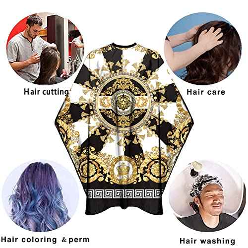Barber Capes for Men Hair Cutting Salon Capes with Snaps Hairdresser Gown Stylist Cape- 63¡±¡¿ 56¡±
