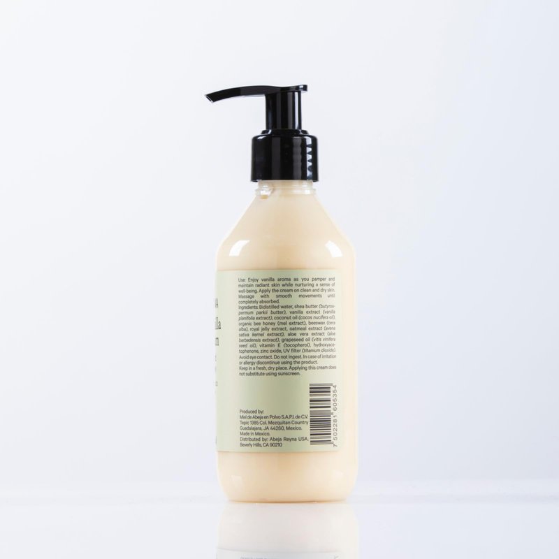 ABEJA REYNA Mayan Vanilla Body Cream with Royal Jelly & Organic Honey 250ml