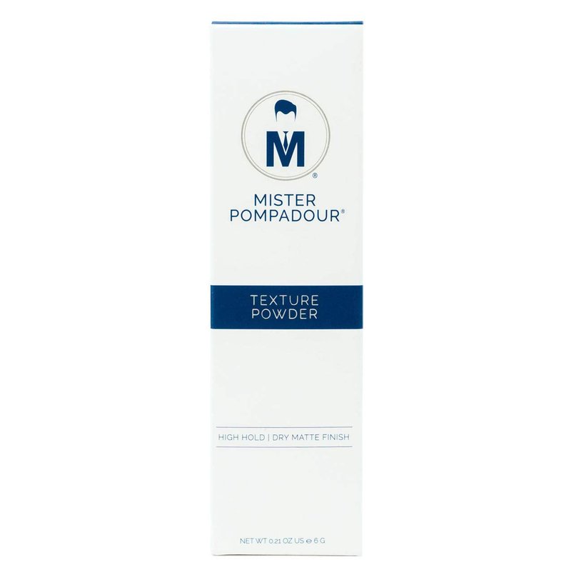 Mister Pompadour Texture Powder | Dry Volumizing Powder for Men and Women | Instant Volume for Fine, Straight, Thin or Thinning Hair | Natural Ingredients | Invisible and Scent Free Hold