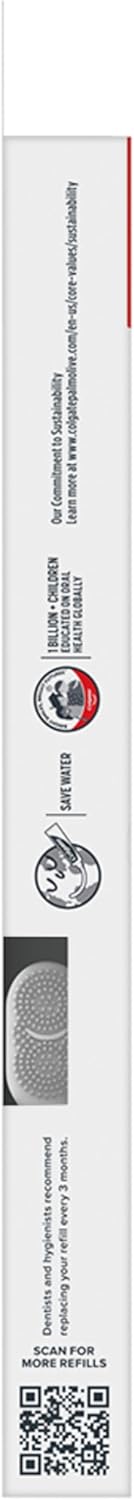 Colgate 360 Optic White Battery Powered Sonic Toothbrush, Soft, 1 Pack