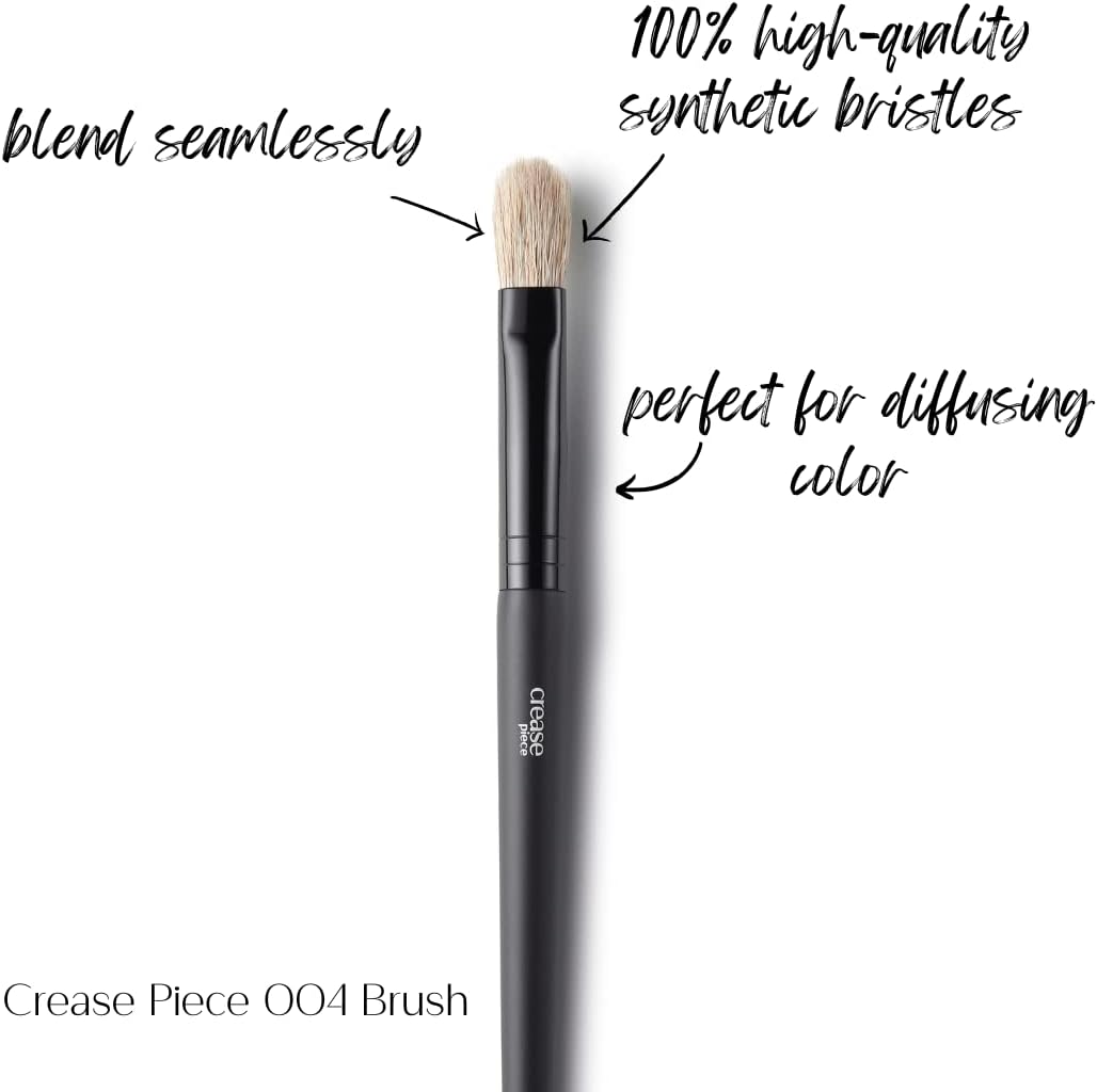 Classic Crease Brush Set - Professional Eyeshadow Blending Brushes for Perfect Makeup Application | 5-Piece Set