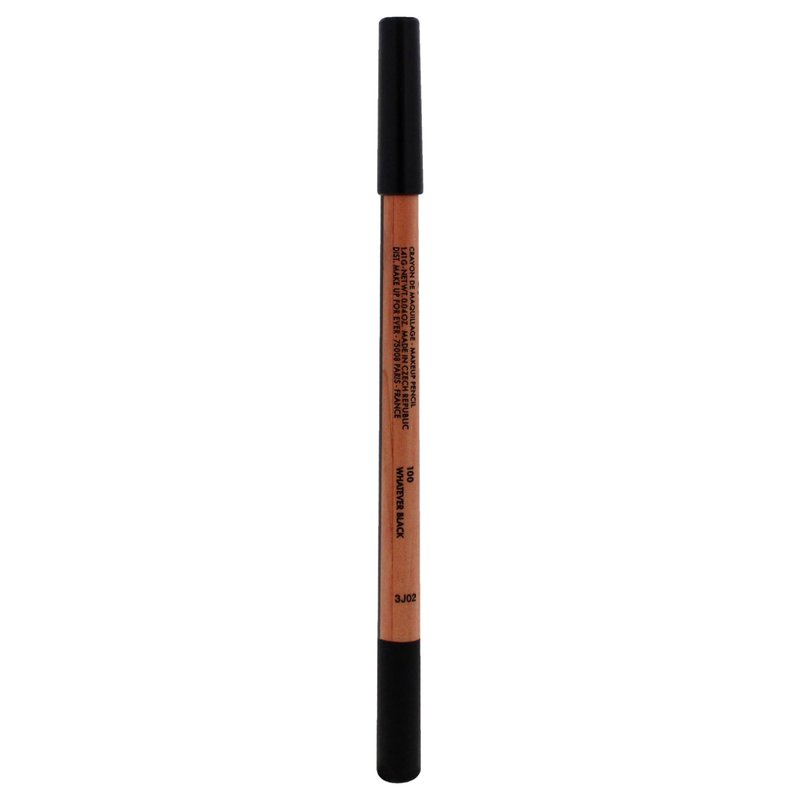 Artist Color Pencil - 100 Whatever Black by Make Up For Ever for Women - 0.05 oz Makeup